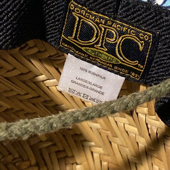 Dorfman Pacific Co Authentic 100% Rush/Paja Hawaiian Pineapples Size L/XL - Picture 7 of 9